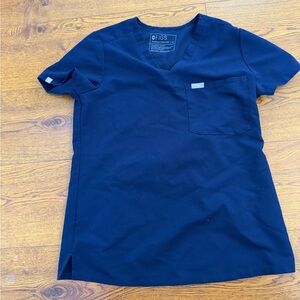 Figs Navy Blue V-Neck Scrub Set Top and pants!